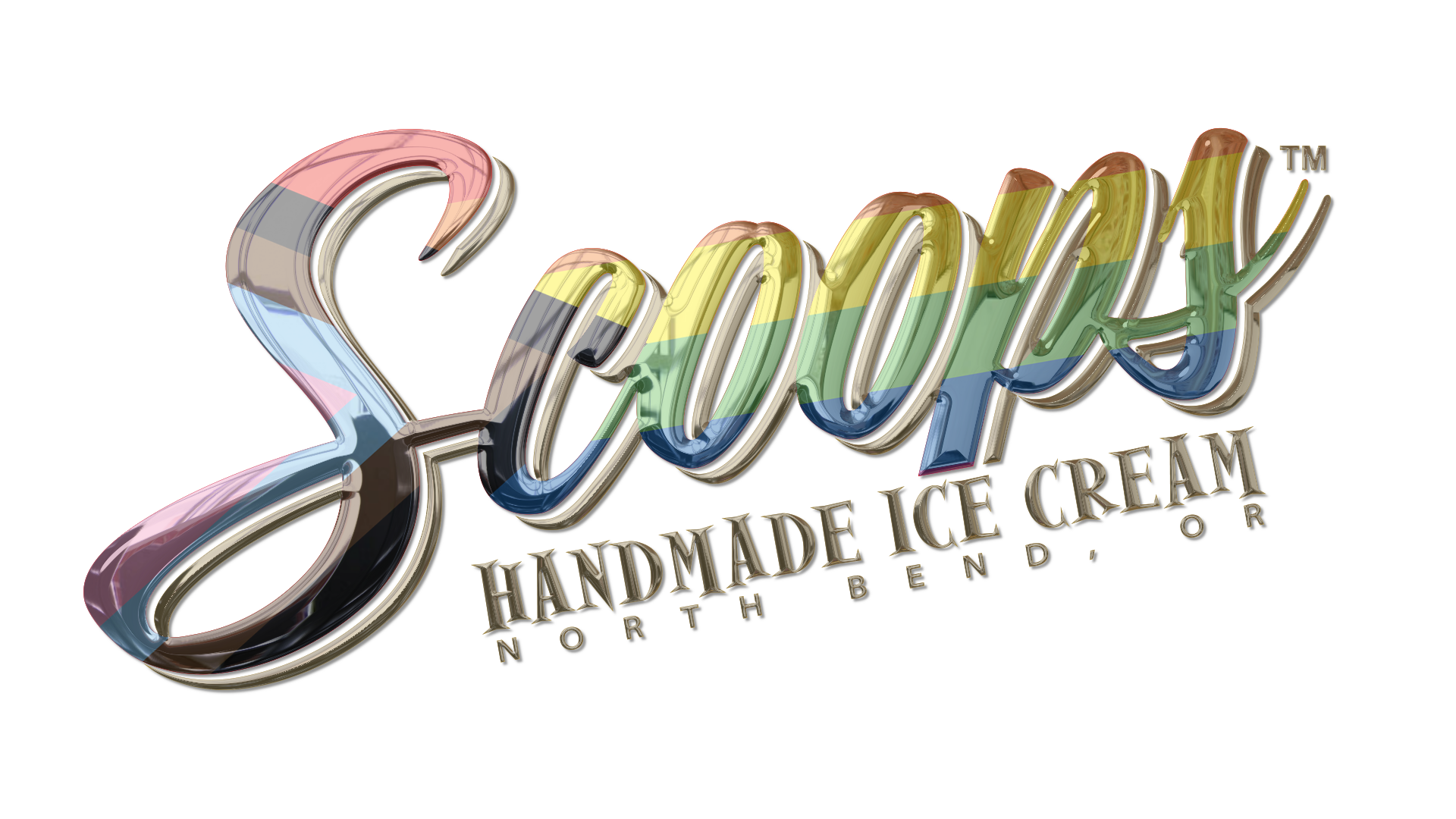 Scoops Logo Rainbow 3